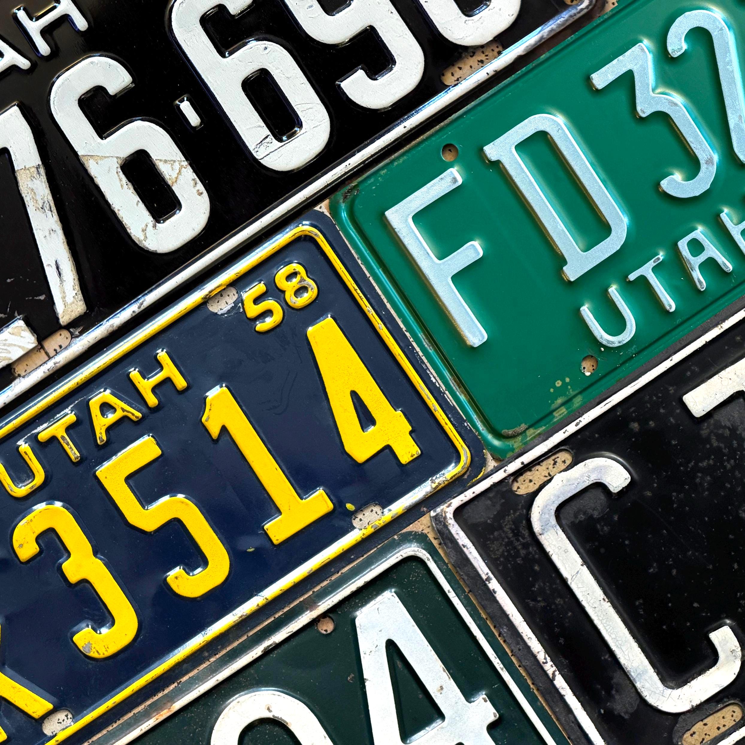 アンティーク 鋳物製 ナンバープレート 47 1930 license plate - Etsy 日本