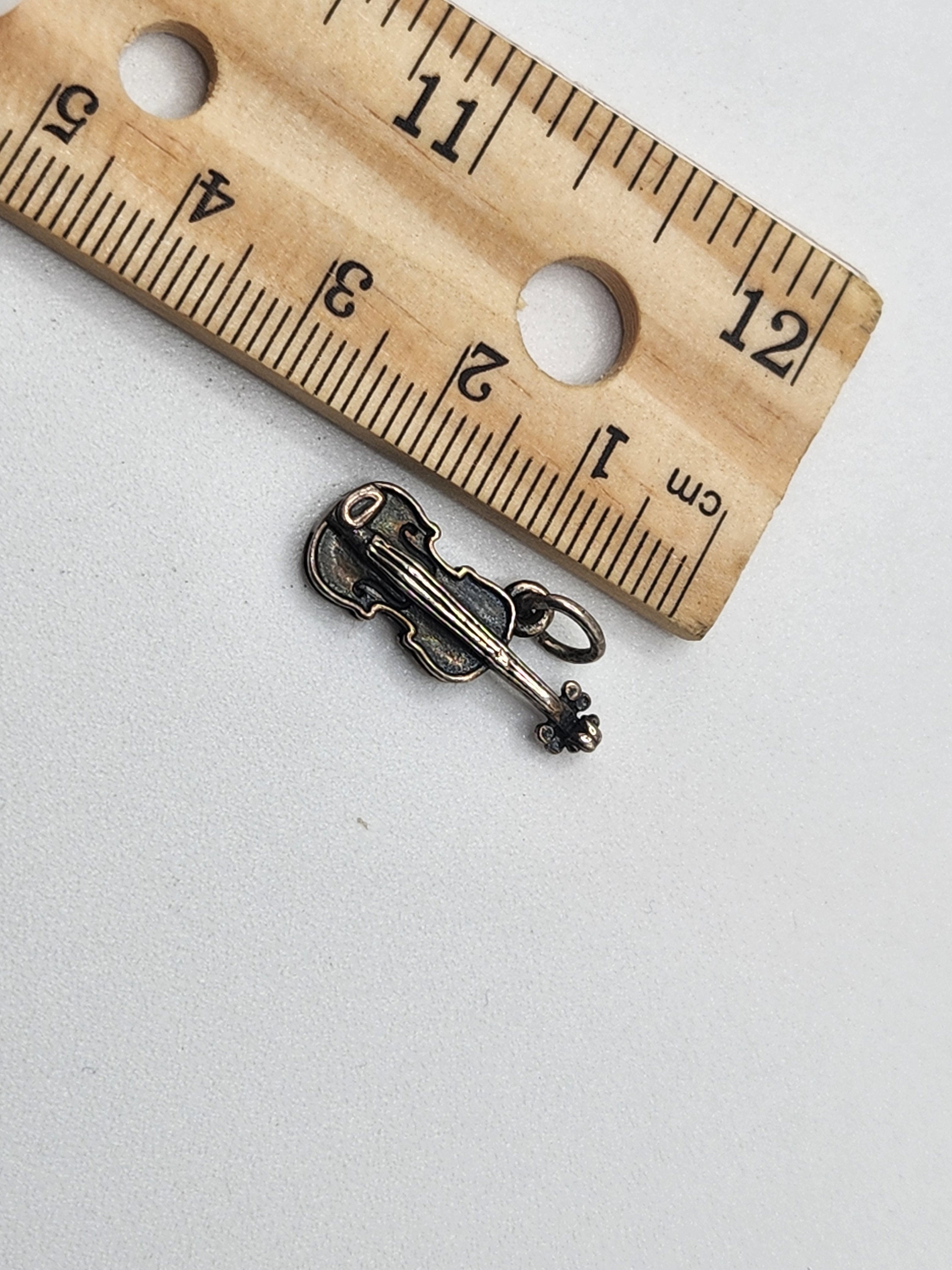 RETIRED James Avery Violin Charm Sterling Silver Etsy