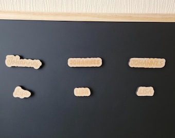Magnet name personalized