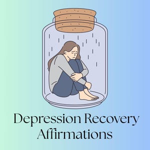 20 Printable Digital Positivity Cards for Depression Support | Positive Affirmations for Mental Health | Instant Download, Can Print at Home
