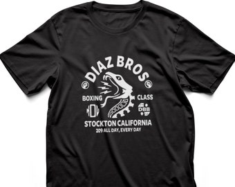 Diaz Bros T Shirt | Nate Diaz UFC | UFC T Shirt | Nate Diaz T Shirt | Diaz Brothers | Stockton California