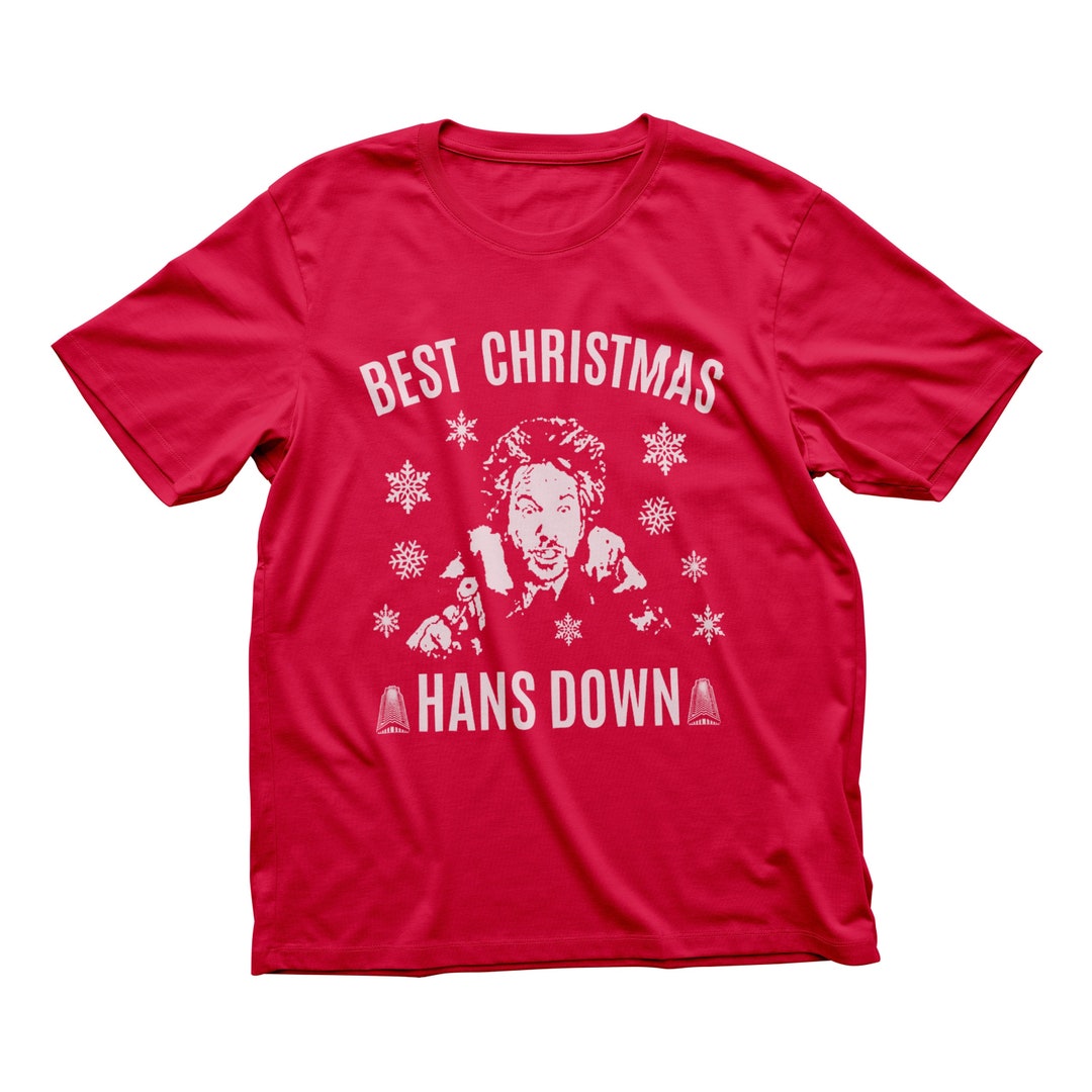 Hans Gruber T Shirt Christmas Party Die Hard Christmas T Shirt John ...