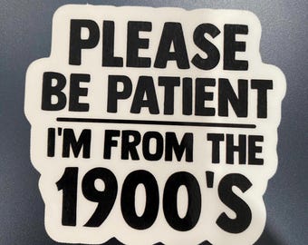 Adesivo degli anni '900