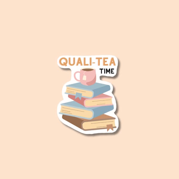 Quali-Tea Time Sticker