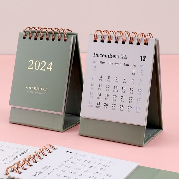 Desk Calendars 2024 Etsy UK