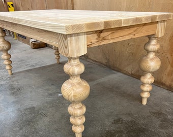 Handcrafted Farmhouse Dining Table