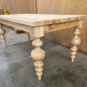 Handcrafted Farmhouse Dining Table