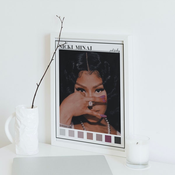 Nicki Minaj Poster Print Wall Art Music