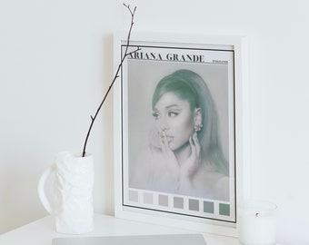 Ariana Grande Poster Print Wall Art Music