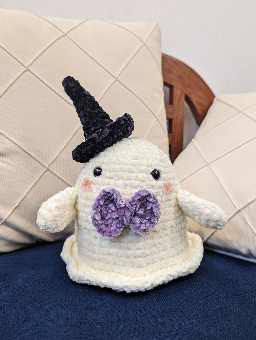 Halloween Ghost Crochet Pattern Halloween Ghost Amigurumi Etsy