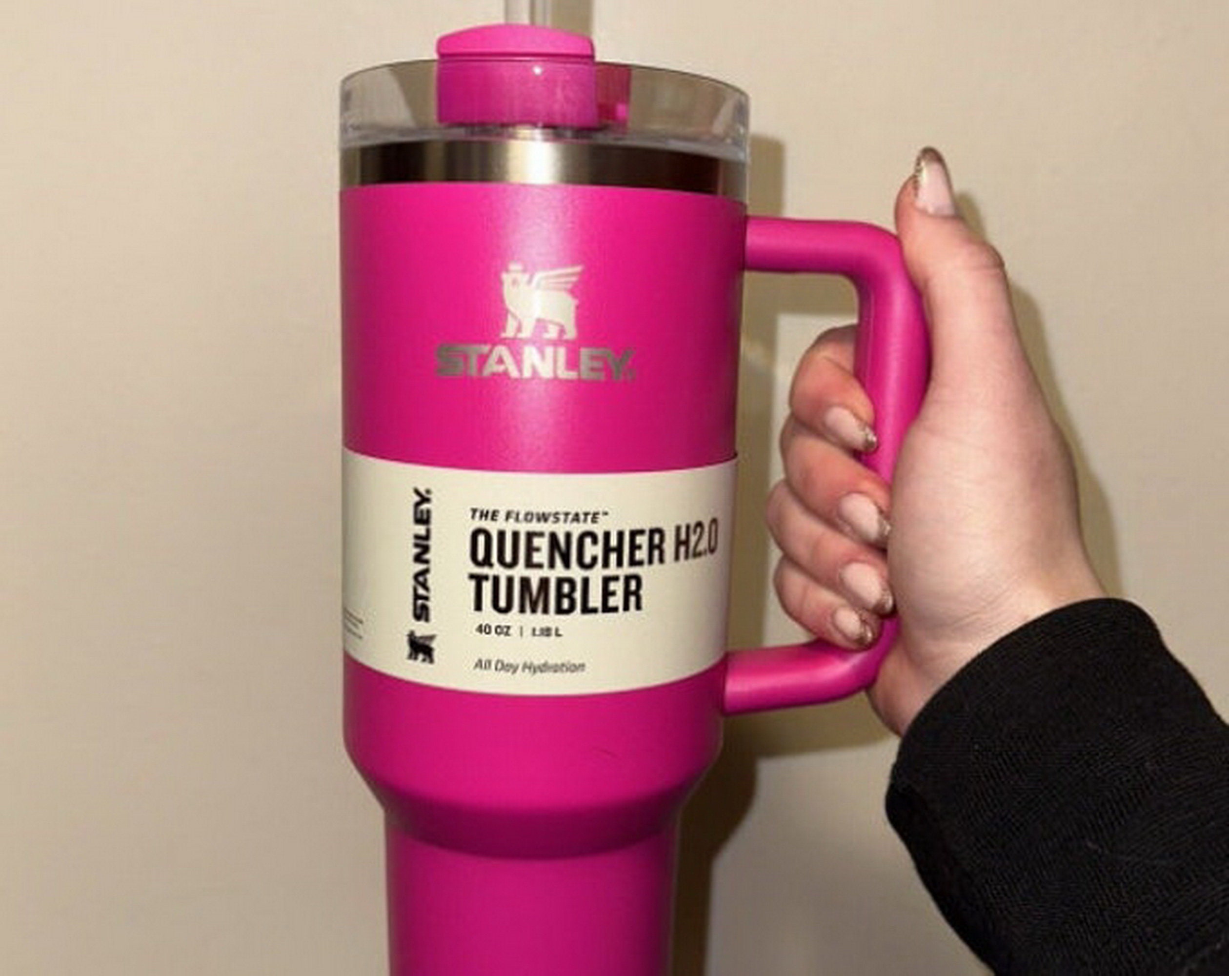 Stanley Tumbler 30oz The Flowstate Quencher H2.0 Camelia Gradient Ombre Pink  for sale online