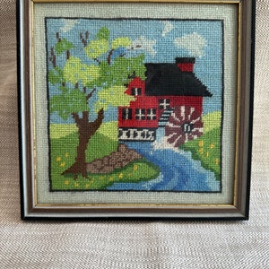 Charming Cross Stitch Wall Hanging