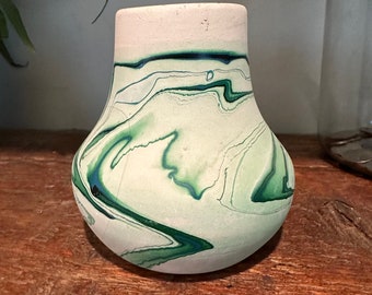 Vintage Nemadji Pottery Vase - Made in USA - Etsy