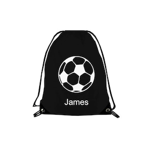 Personalised football bag for boys or girls gift for football boots bag soccer shoes bag customised pe bag for school pe bag