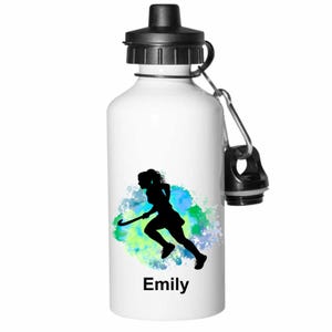 Bouteille d&#39;eau de hockey cadeau pour joueur de hockey Bouteille d&#39;eau de hockey personnalisée
