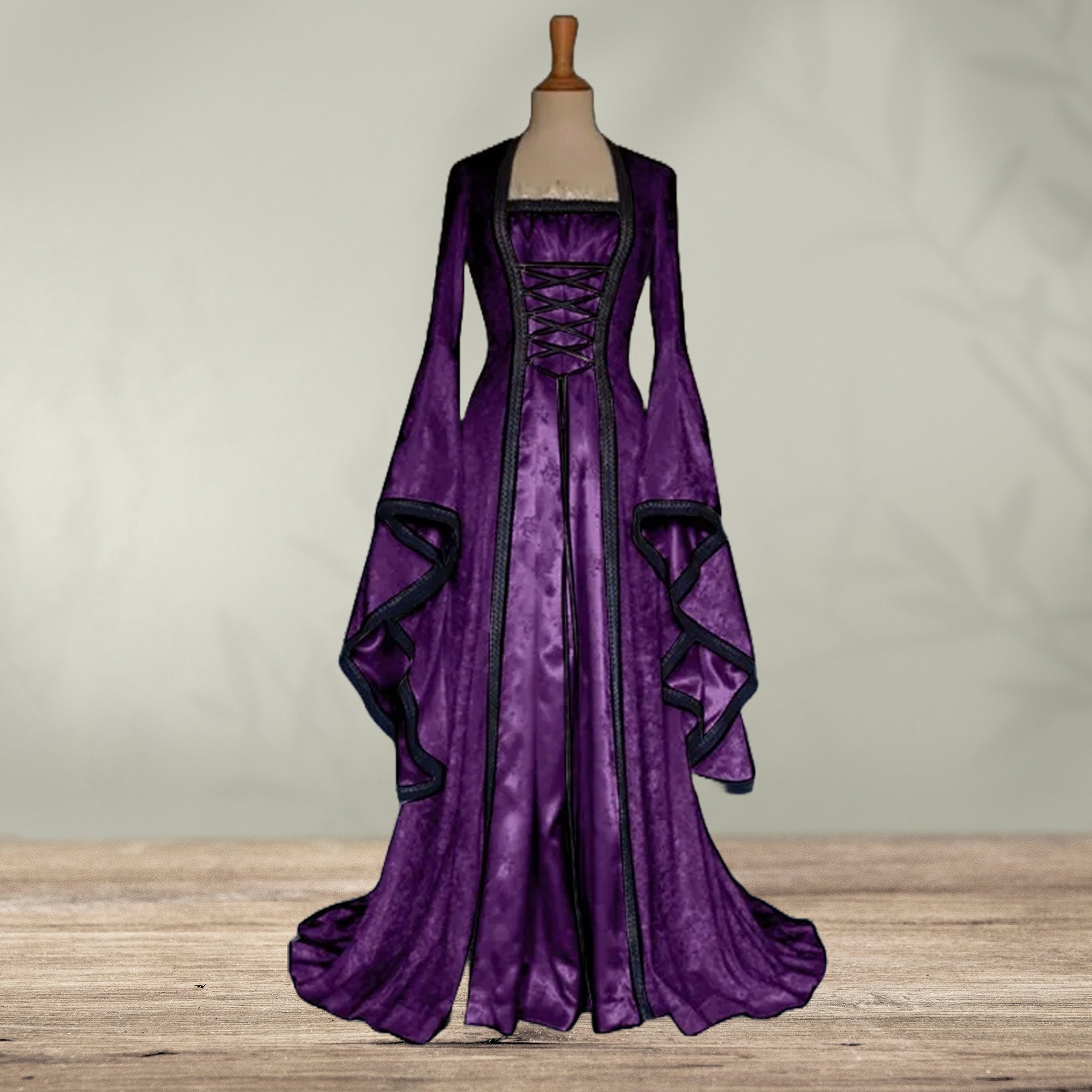 Medieval Costume for Women, Christmas Costume, Scary Costume, Party