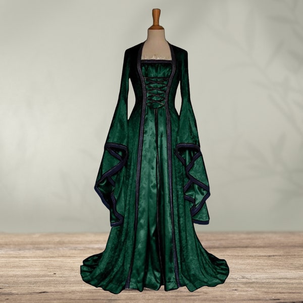 Medieval Witch Costume Women - Etsy