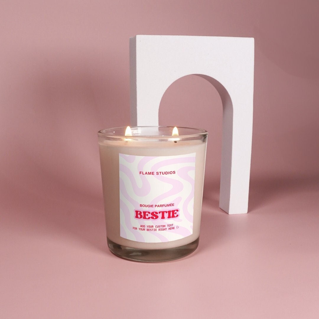 Best Friends Candle Bestie Candle Gift Bestie Scented Candle Etsy