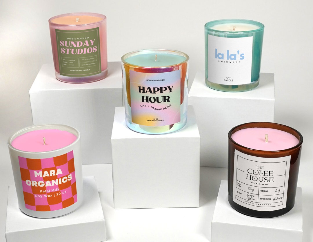 Bulk Candles Wholesale, Private Label Soy Candles, No Label Wholesale Candles, Candles for