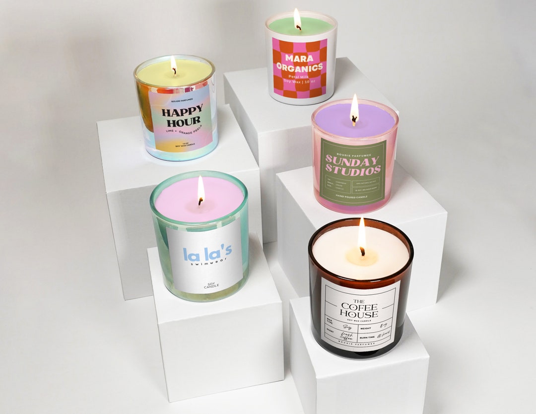 Luxury Candle Bulk, Bulk Candles Wholesale, Soy Candles, No Label