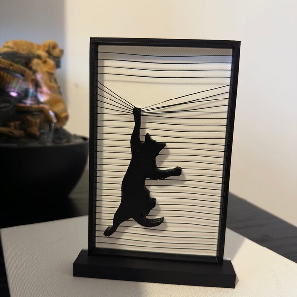 Ornement de chat suspendu