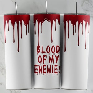 Blood tumbler design, 20 oz skinny tumbler design, sublimation image, tumbler wrap, Blood cup, Blood sublimation, tumbler design, 20oz
