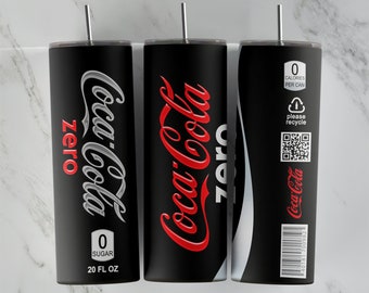 Coca Cola tumbler design, 20 oz skinny tumbler design, sublimation image, tumbler wrap, Coca Cola cup, Coca Cola sublimation, tumbler design