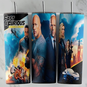 Fast and Furious tumbler design, 20 oz skinny tumbler design, sublimation image, tumbler wrap, Fast  Furious cup, Fast Furious sublimation