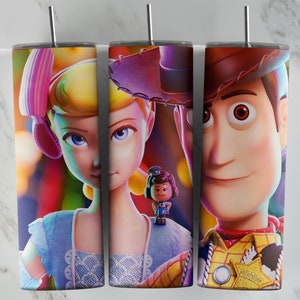 Toy Story tumbler design, 20 oz skinny tumbler design, sublimation image, tumbler wrap, Toy Story cup, Toy Story sublimation, tumbler design