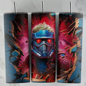 3D Inflated Ant Man tumbler design, 20 oz skinny tumbler design, sublimation image, tumbler wrap, Ant Man cup, Ant Man sublimation, tumbler