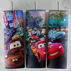 Cars tumbler design, 20 oz skinny tumbler design, sublimation image, tumbler wrap, Cars cup, Cars sublimation, tumbler design, 20oz