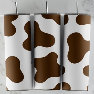 Cow tumbler design, 20 oz skinny tumbler design, sublimation image, tumbler wrap, Cow cup, Cow sublimation, tumbler design, 20oz