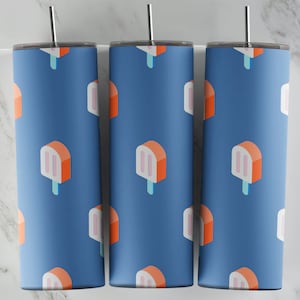 Ice Cream tumbler design, 20 oz skinny tumbler design, sublimation image, tumbler wrap, Ice Cream cup, Ice Cream sublimation, tumbler design