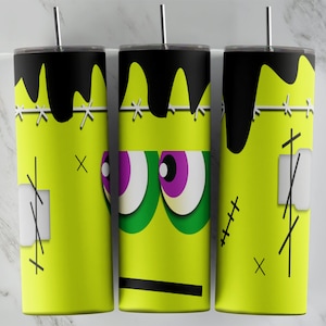 Monster tumbler design, 20 oz skinny tumbler design, sublimation image, tumbler wrap, Monster cup, Monster sublimation, tumbler design, 20oz