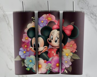 Mickey Mouse tumbler design, 20 oz skinny tumbler design, sublimation image, tumbler wrap, Mickey Mouse cup, Mickey Mouse sublimation
