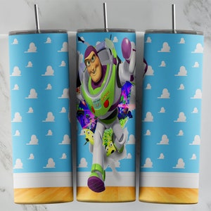Toy Story tumbler design, 20 oz skinny tumbler design, sublimation image, tumbler wrap, Toy Story cup, Toy Story sublimation, tumbler design