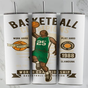 Basketball tumbler design, 20 oz skinny tumbler design, sublimation image, tumbler wrap, Basketball cup, Basketball sublimation, tumbler