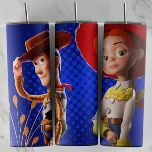 Toy Story tumbler design, 20 oz skinny tumbler design, sublimation image, tumbler wrap, Toy Story cup, Toy Story sublimation, tumbler design