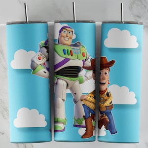 Toy Story tumbler design, 20 oz skinny tumbler design, sublimation image, tumbler wrap, Toy Story cup, Toy Story sublimation, tumbler design