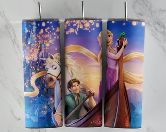 Princess tumbler design, 20 oz skinny tumbler design, sublimation image, tumbler wrap, Princess cup, Princess sublimation, tumbler design
