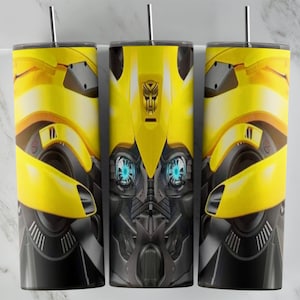 Transformers tumbler design, 20 oz skinny tumbler design, sublimation image, tumbler wrap, Transformers cup, Transformers sublimation