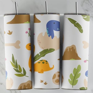 Dinosaurier Becher Design, 20 Unzen dünner Becher Design, Sublimationsbild, Becherverpackung, Dinosaurier Tasse, Dinosaurier Sublimation, Becher Design