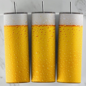 Beer tumbler design, 20 oz skinny tumbler design, sublimation image, tumbler wrap, Beer cup, Beer sublimation, tumbler design, 20oz