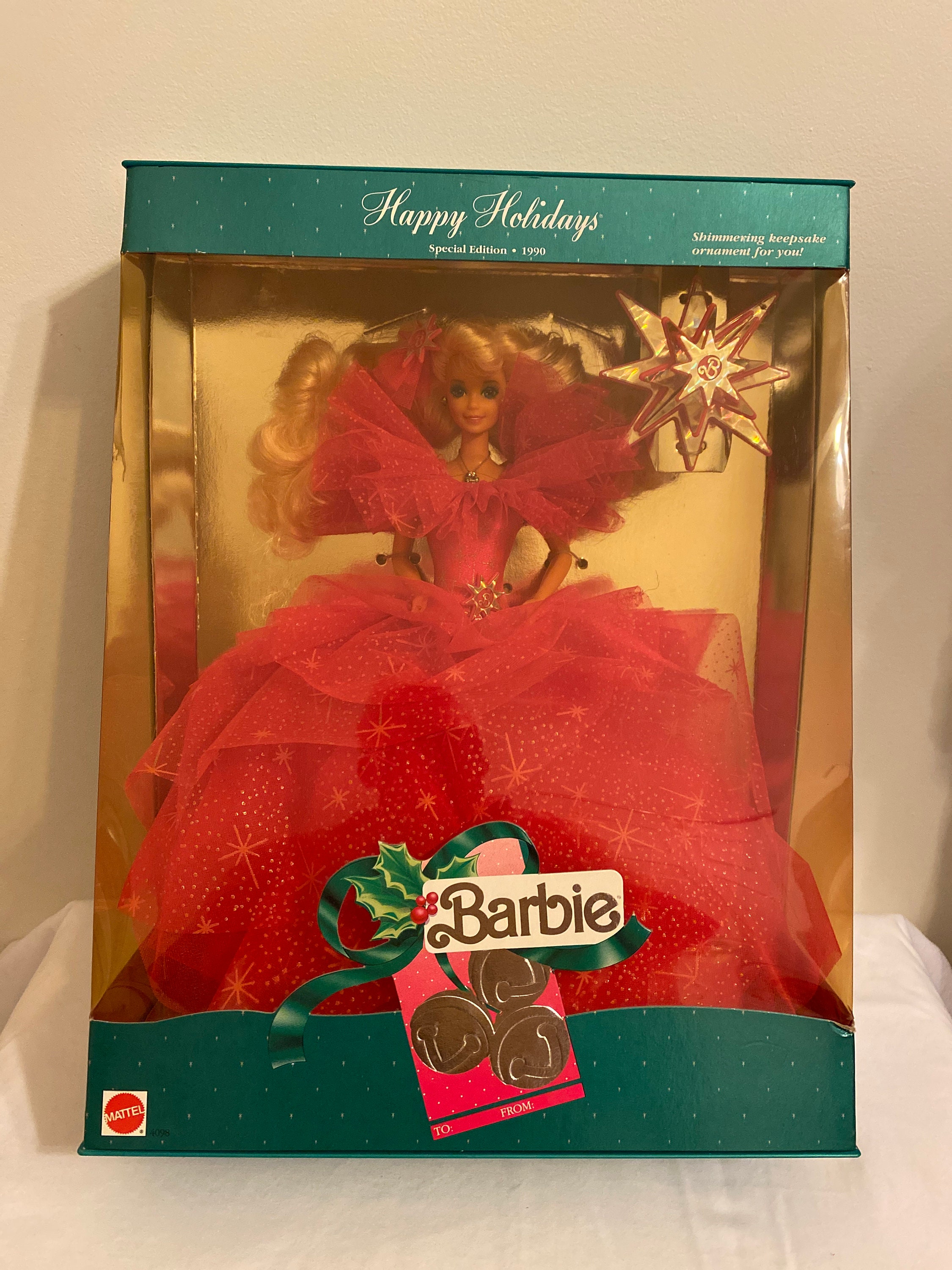 1990 Happy Holidays Barbie Special Edition NIB NRFB Etsy
