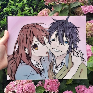 Horimiya Anime Glass Painting