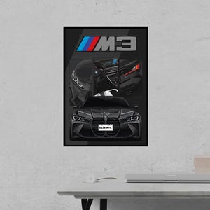 BMW M3 G80 Poster