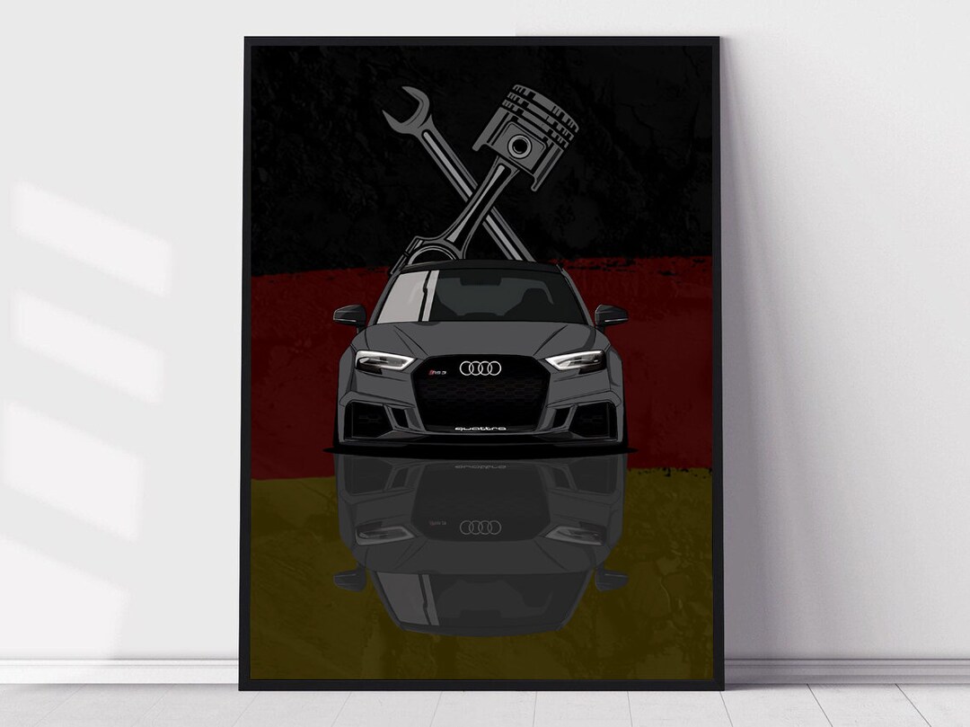 Audi RS3 Poster - Etsy