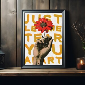 Tear You Apart Fine Art Print | Vintage Halloween Art | Dark Residents
