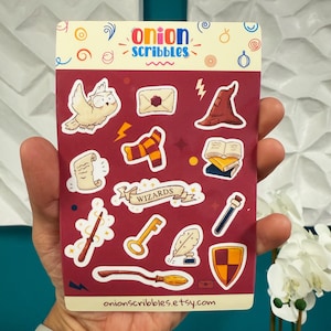 Wizard Stickers: Mystical Spellbinding Collection