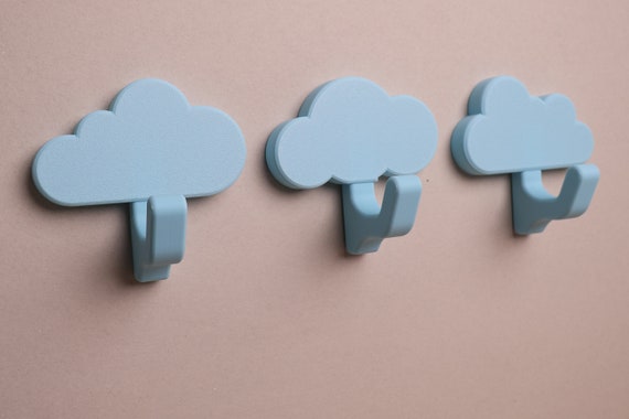 Cloud Wall Hook for kids room or nursery